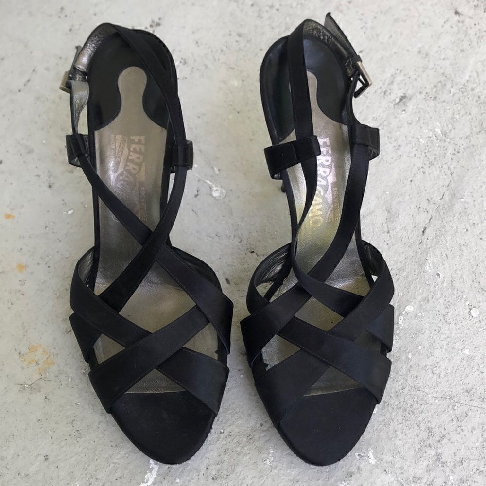 Ferragamo Satin heels